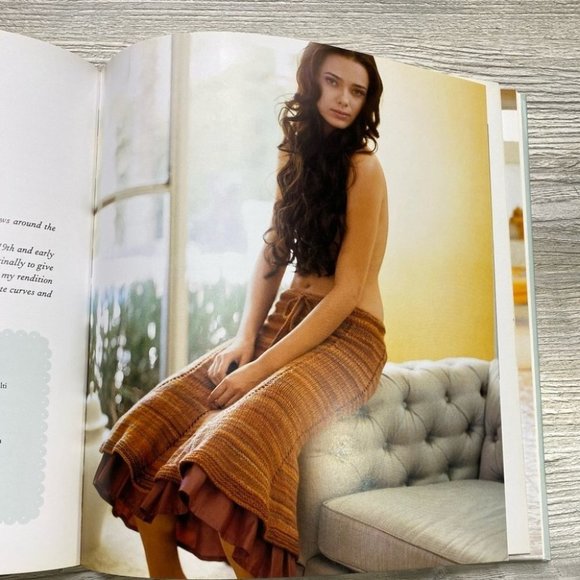 Knitting Lingerie Style Hardcover Book - Picture 4 of 11